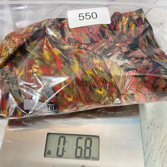 Kut From The Kloth Blouse Jasmine Womens Large Sheer Abstract Artsy Flowy Top - Picture 10 of 10